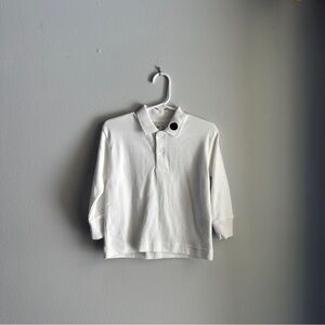 Florence Eiseman White Kids Polo Shirt